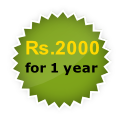 Rs.2000
for 1 year
