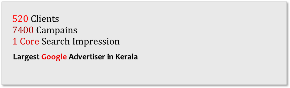 Largest Google Advertiser in Kerala
